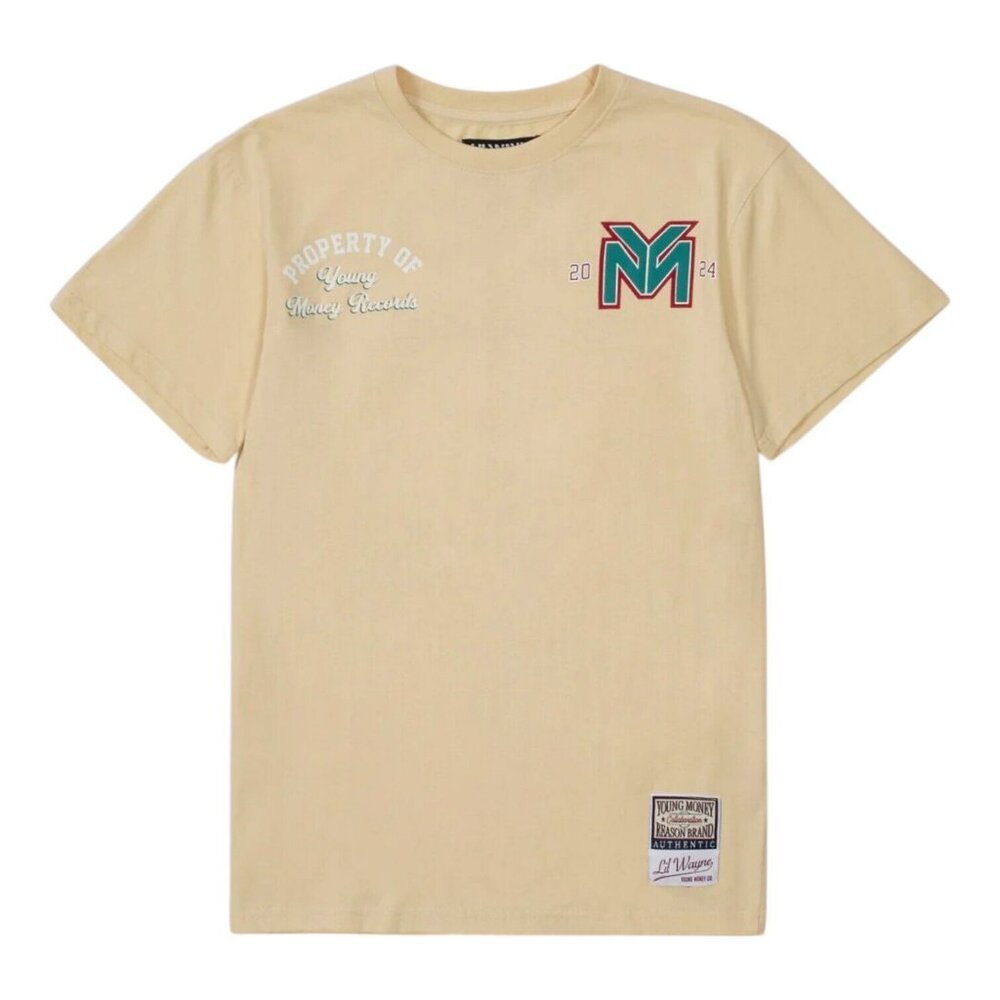 Lil Wayne Property Of Young Money T-Shirt Tee Khaki Weezy Rap Men's - Picture 3 of 4